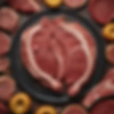 Symbolism of Meat in Cultural Identity Symbolism of meat in religious and cultural identity during Holy Thursday.