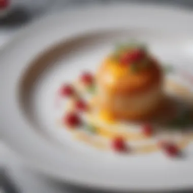 Culinary Innovation: The Art of Presentation A beautifully plated dish showcasing modern culinary artistry