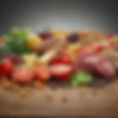 Nutrient-Rich Foods for Better Heart Health A close-up of nutrient-rich foods beneficial for heart health