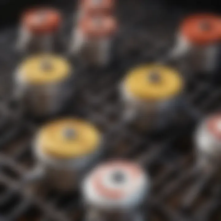 Illustration of different types of gas grill pressure regulators