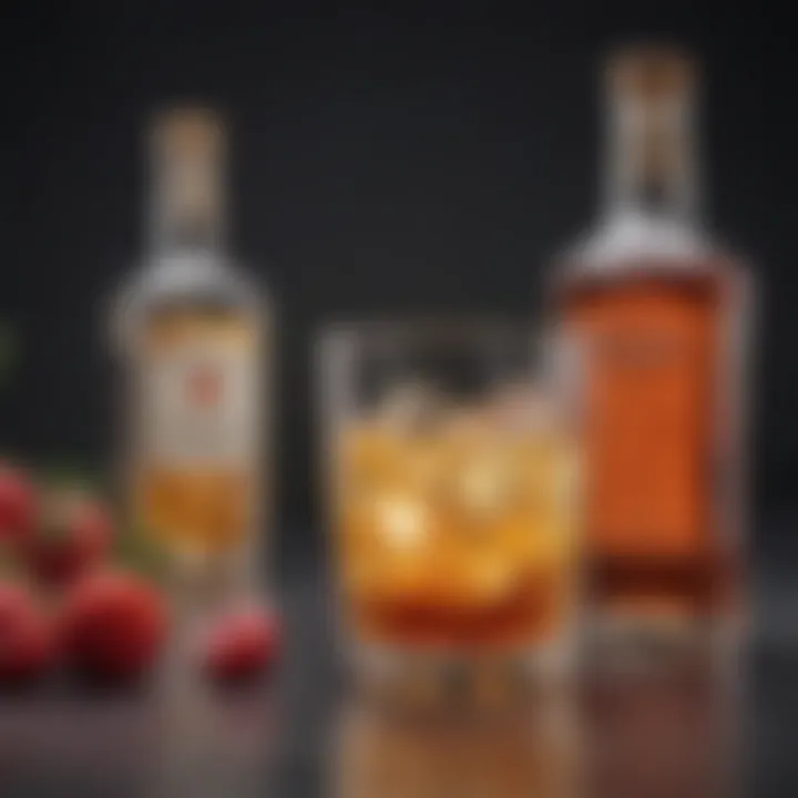 An infographic showcasing the health benefits of lite alcohol beverages.