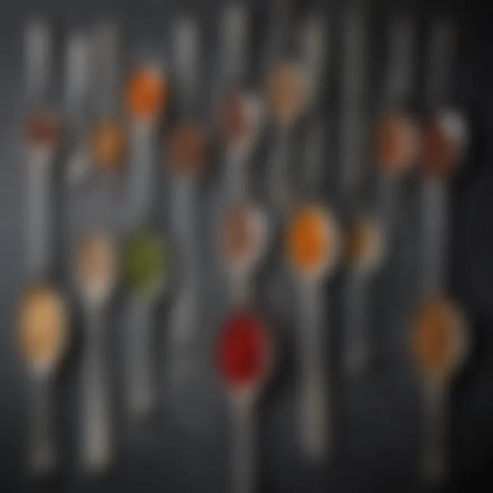 Market trends graph showing the pricing evolution of splendid spoons