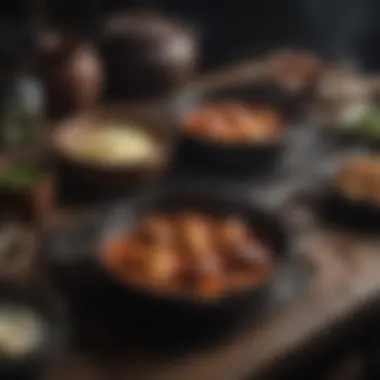 A Journey Through the History of Cast Iron Cookware Historical cast iron cookware highlighting the evolution of design