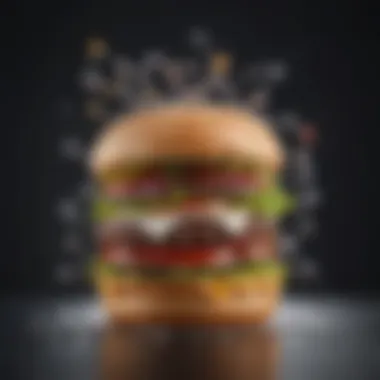 Molecular Structure of Heme Molecular structure representation of heme used in the Impossible Burger.