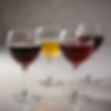 Four Cups of Wine A colorful representation of the four cups of wine used during the Seder