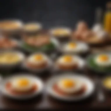 Culinary Applications of Just Egg in Diverse Dishes Variety of dishes made with Just Egg showcasing its versatility