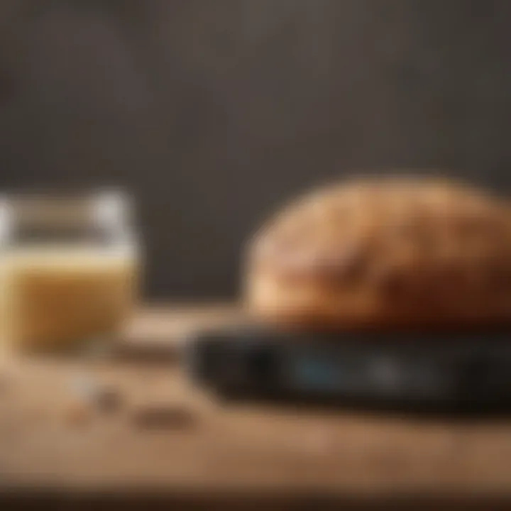Comparison of weight and volume measurements for baking ingredients