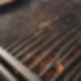 Weber grill grate showcasing durable construction