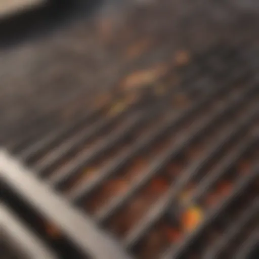 Weber grill grate showcasing durable construction