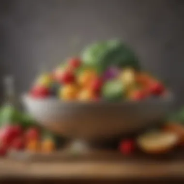 Promoting Healthy Eating Fresh fruits and vegetables promoting healthy eating