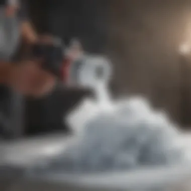Safety precautions when handling dry ice